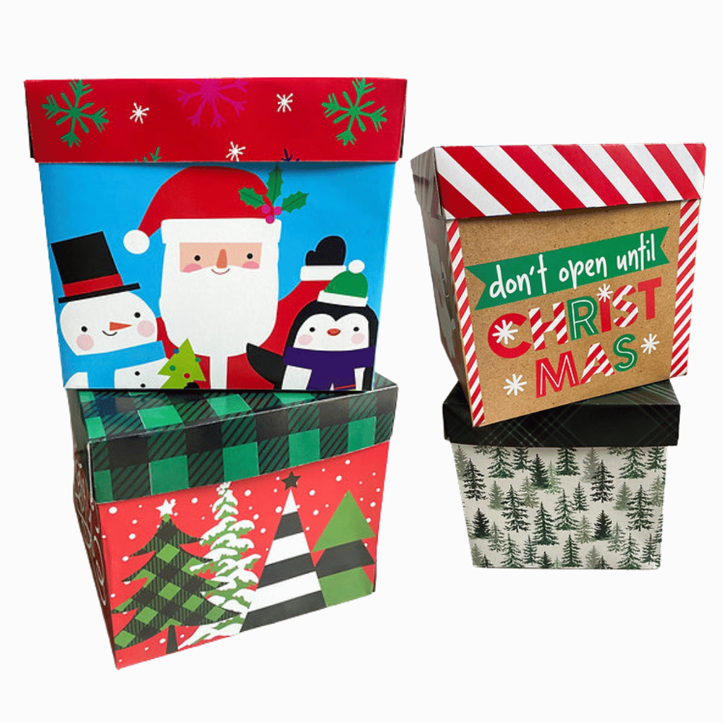 Caja cubo P XMAS