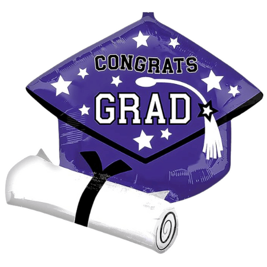 Globo 25" Birrete morado