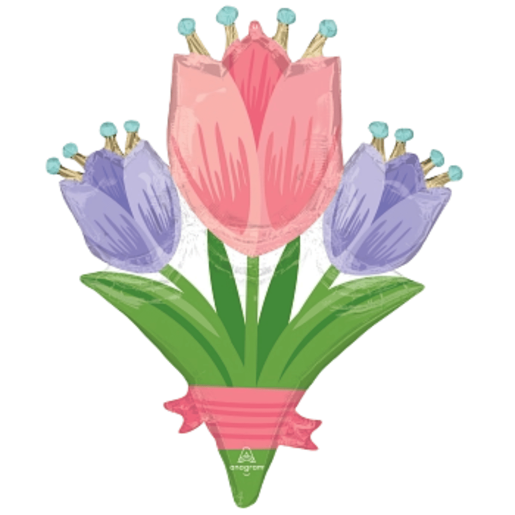 Globo 38'" Tulipanes