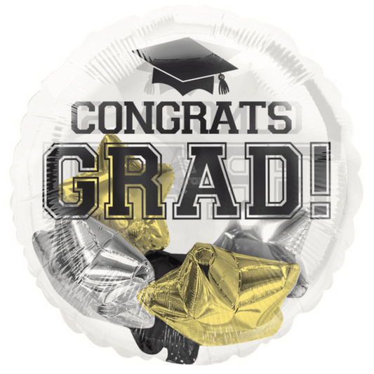 Globo 28" Congrats grad insider stars