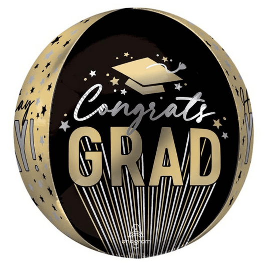 Globo orbz congrats grad stripes on stripes