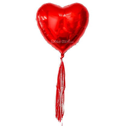 Corazón 24" rojo