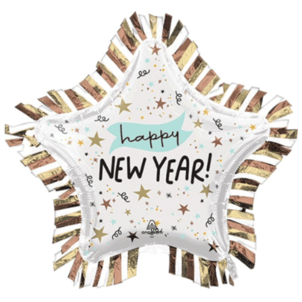 Globo 28" happy new year star