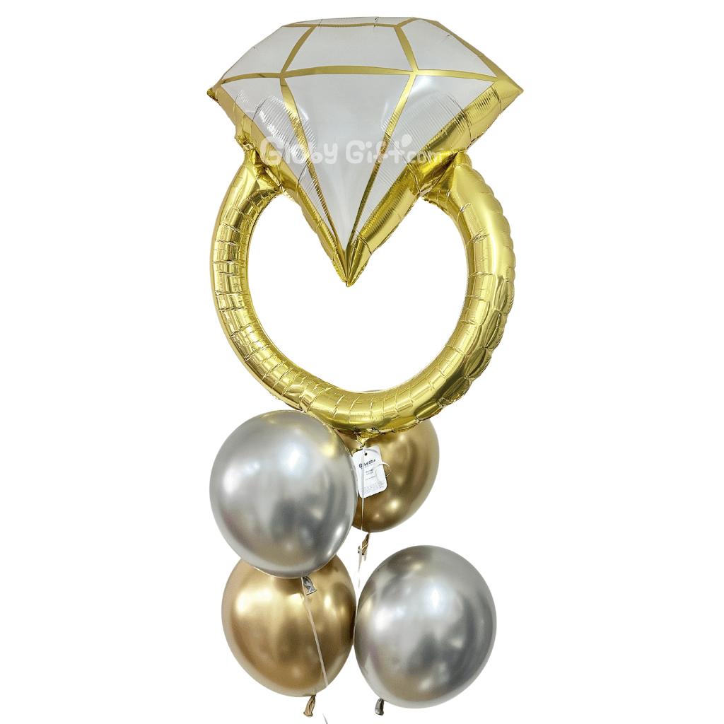 Anillo de compromiso bouquet