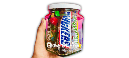 Jar chocolates