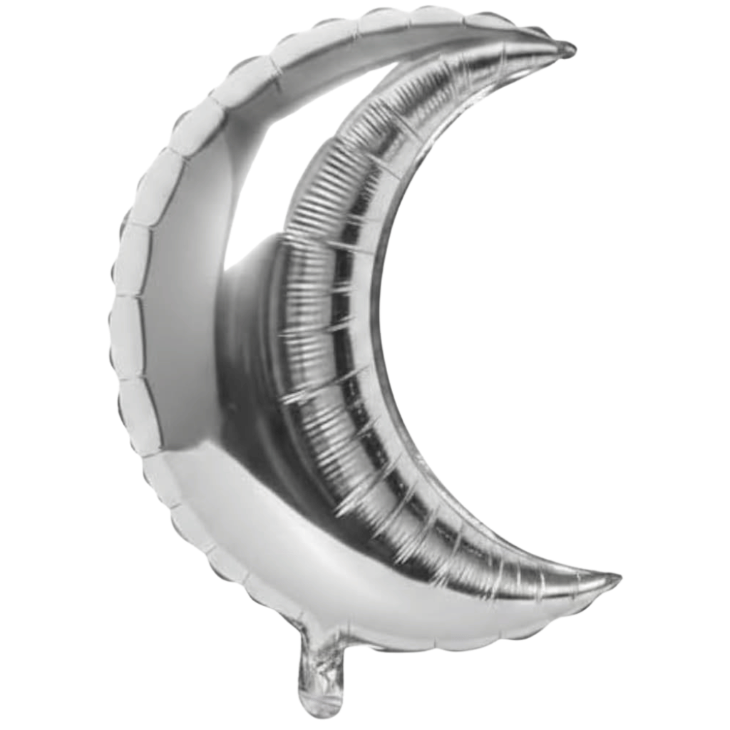 Globo 36" Luna plateada