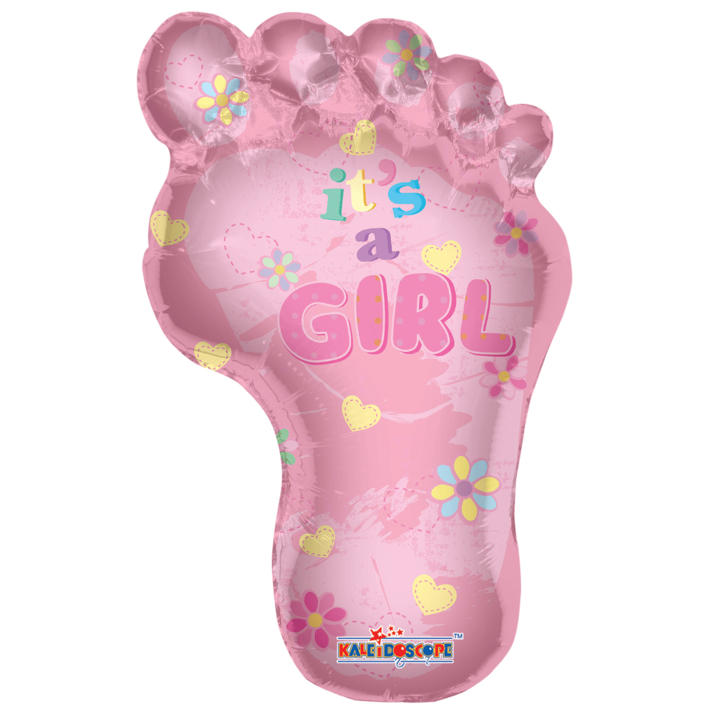 Globo 36" It's a girl foot