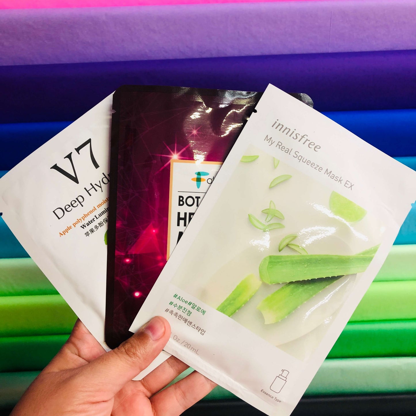 Mascarillas faciales (3 piezas)