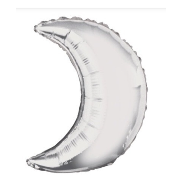 Globo 36" Luna plateada