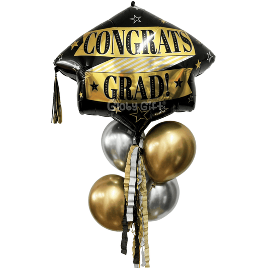 Graduation hat bouquet