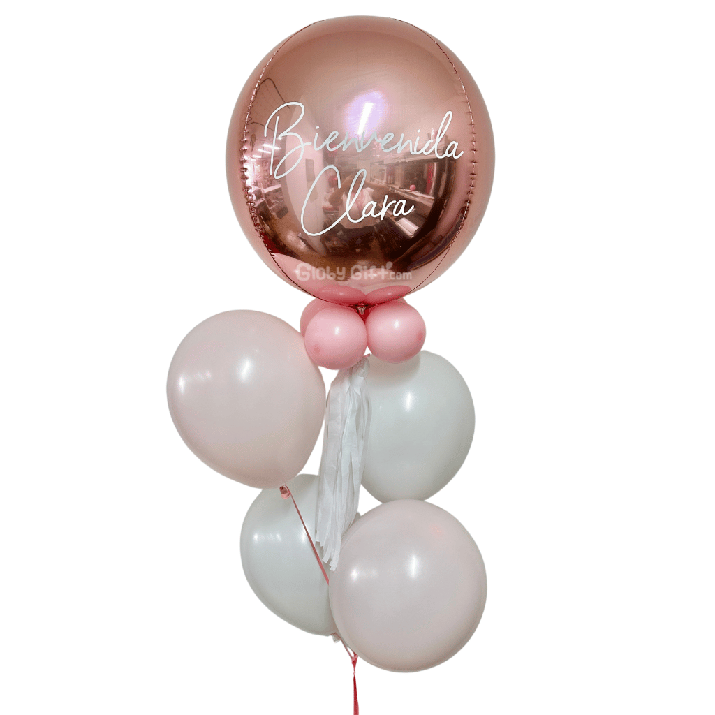 Bouquet ramillete arreglo de globos personalizado. Servicio a domicilio en Monterrey.