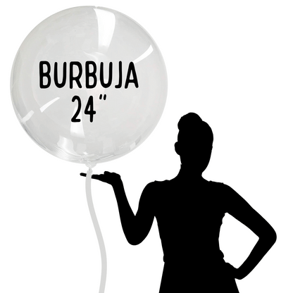 Globo burbuja bride to be