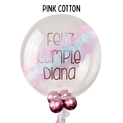 Globo burbuja 24" personalizado