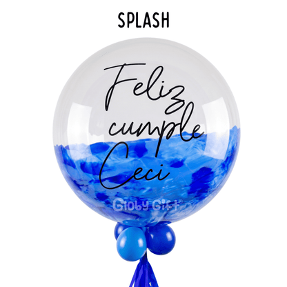 Globo burbuja 24" personalizado