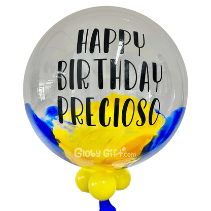 Globo burbuja personalizado futbol Tigres UANL. Servicio a domicilio en Monterrey.