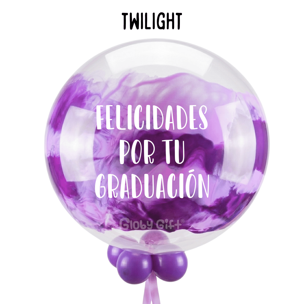 Globo burbuja 24" personalizado