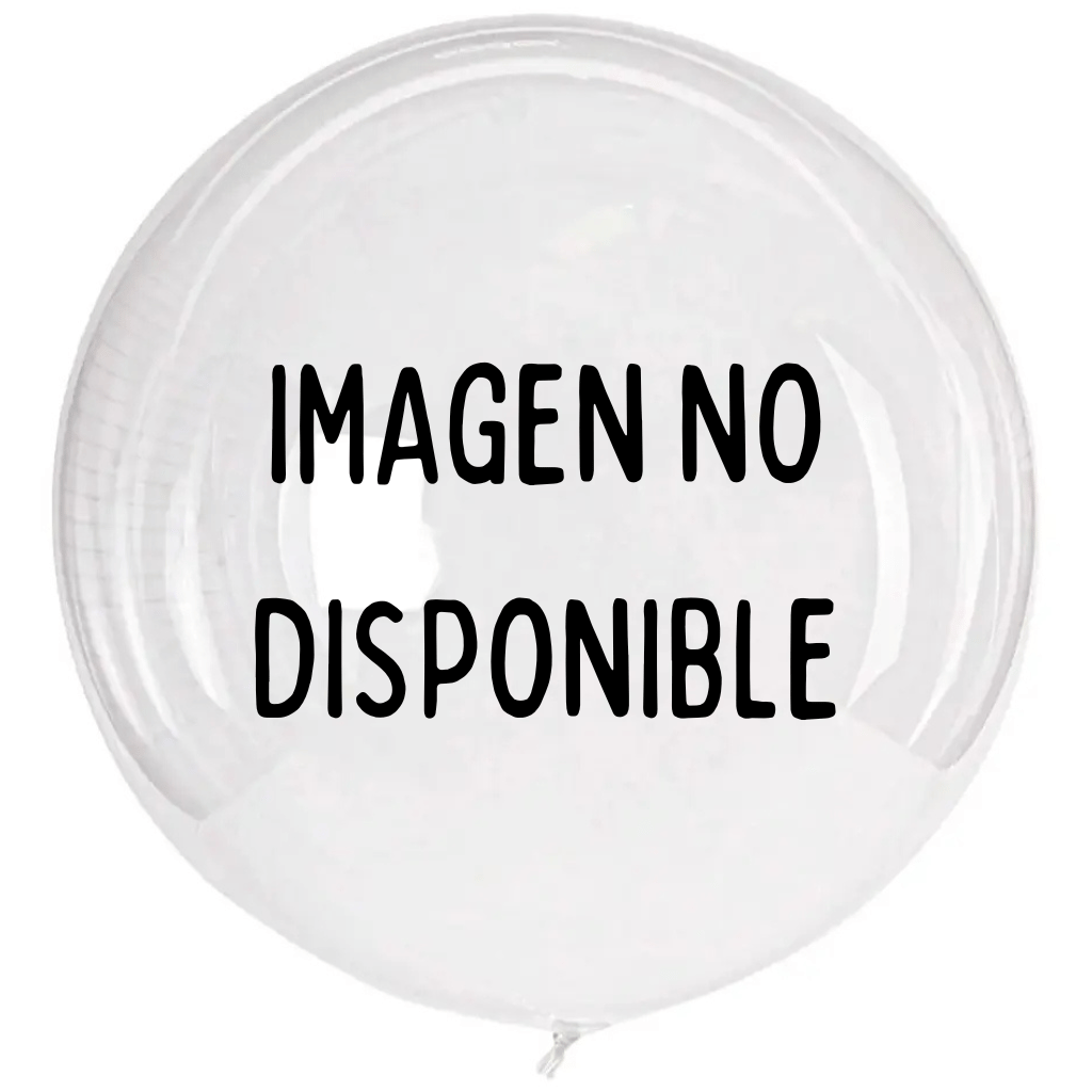 Globo burbuja 18" Cumpleaños