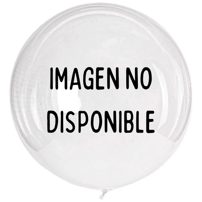 Globo burbuja 18" Cumpleaños