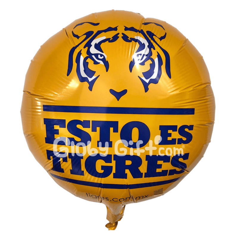 globos con helio de Tigres UANL futbol Tigres Club Tigres Universidad Autónoma de Nuevo León UANL