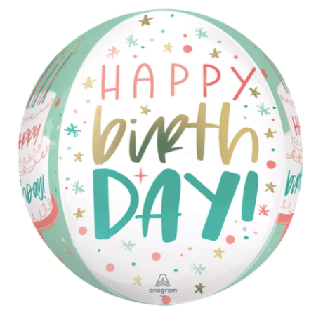 Globo orbz Cumpleaños
