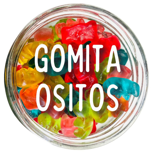 Jar 12 oz gomita ositos