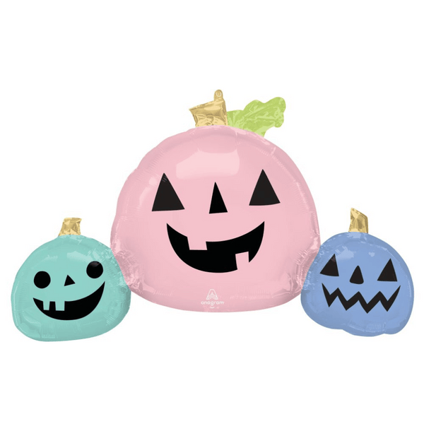 Globo 35" Pastel Halloween pumpkins