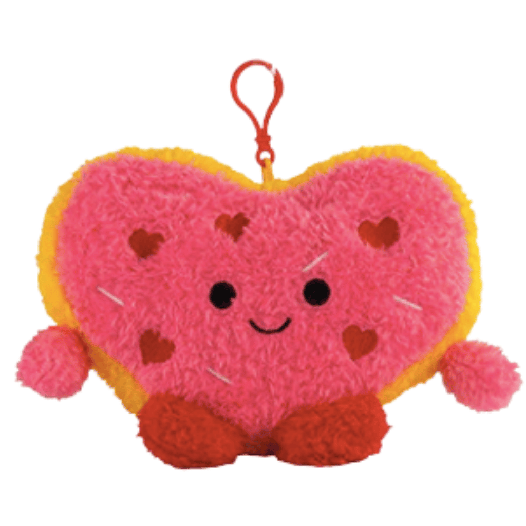 Corazón love - llavero de peluche
