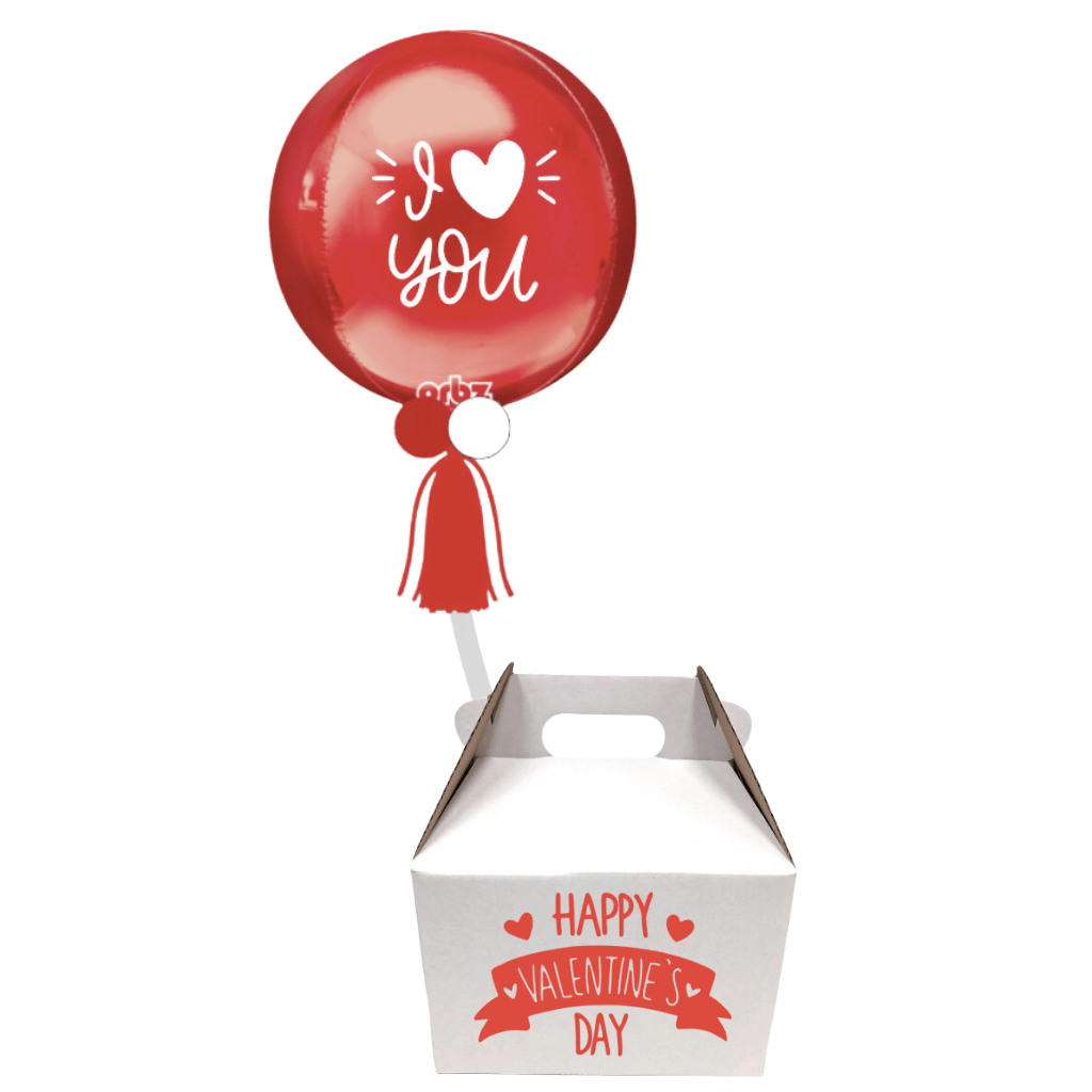 Regalos personalizados globos giftbox San Valentín 14 de febrero. Servicio a domicilio en Monterrey.