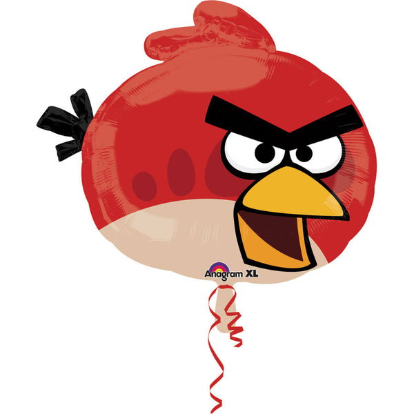 Globo 28" Angry Birds rojo