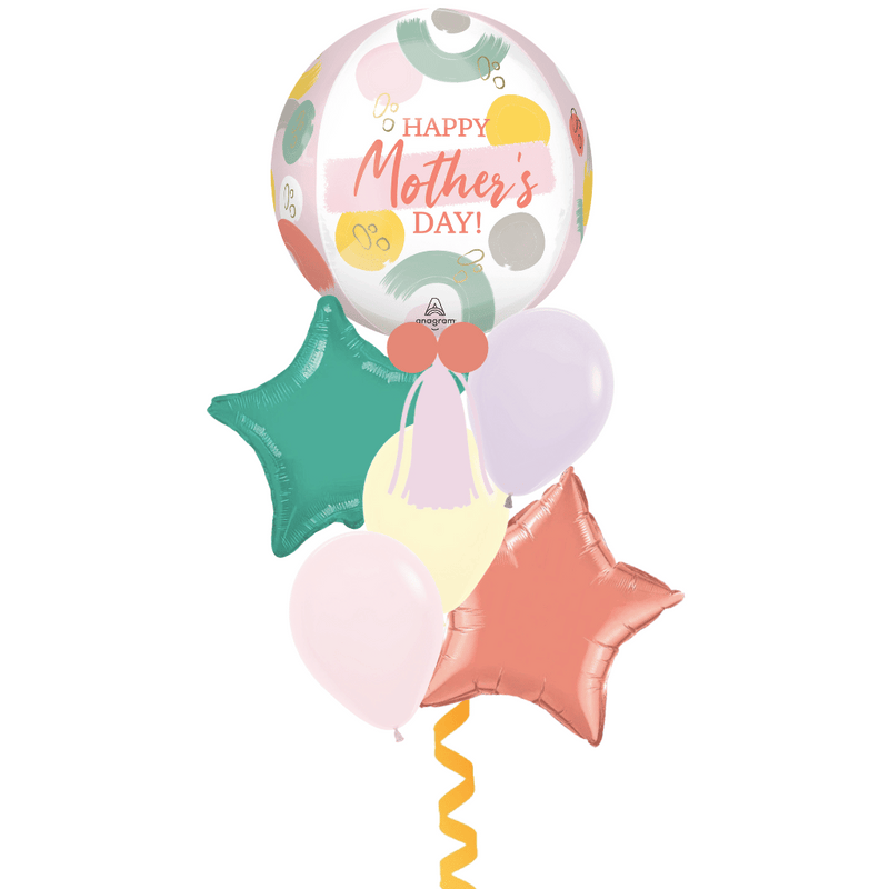 Bouquet ramillete globos día de las madres 10 de mayo mamá madre. Envíos entregas a domicilio en Monterrey.