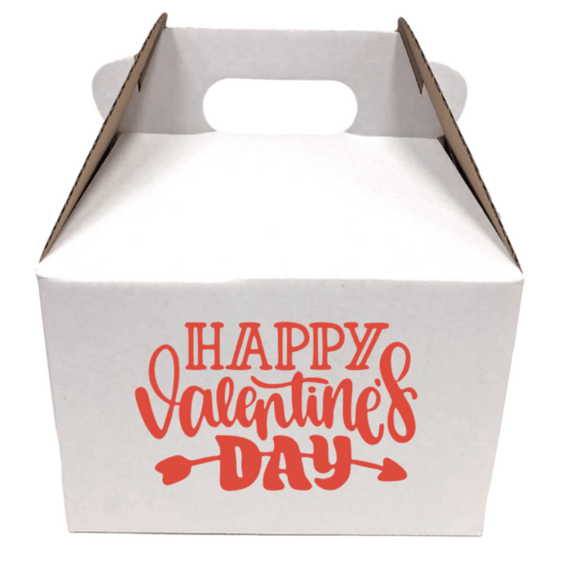 Giftbox con dulces chocolates botanas y globo de corazón San Valentín 14 de febrero día del amor y la amistad. Servicio a domicilio en Monterrey. 