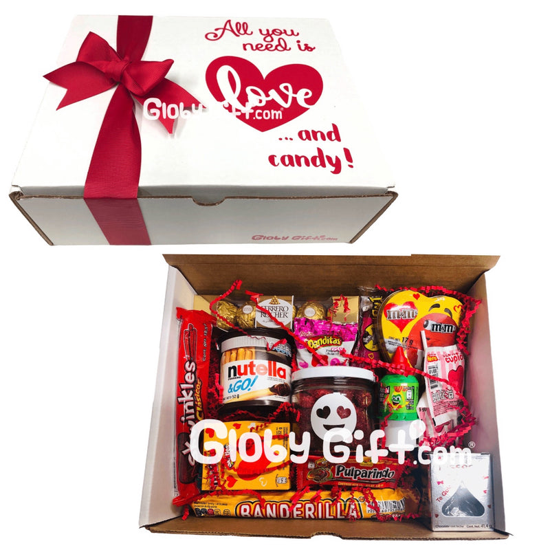 Valentine candy box