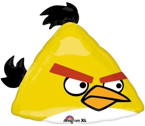 Globo 28" Angry Birds amarillo