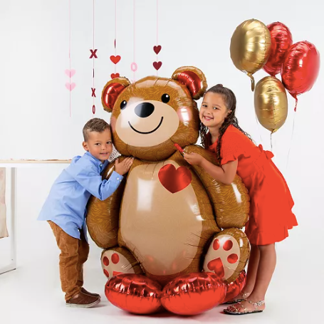 Globo AirLoonz Cuddling Teddy Bear