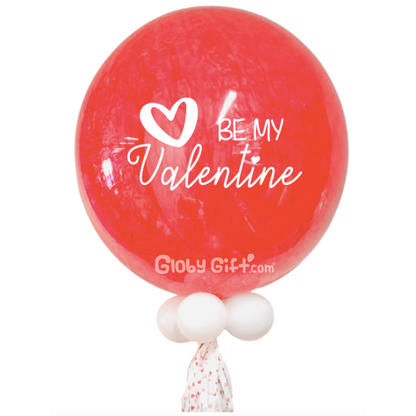 Globo burbuja VALENTINE'S