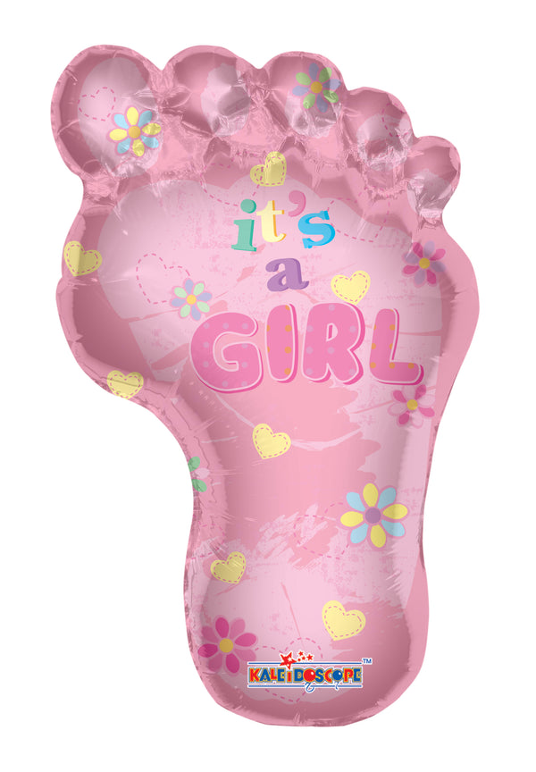 Globo 36" It's a girl foot