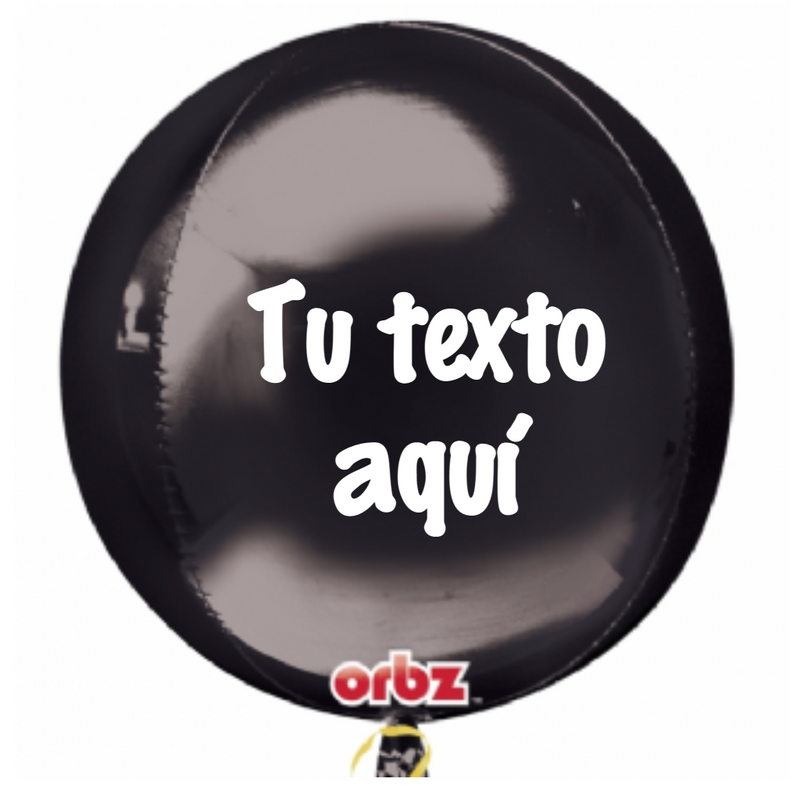 Globo orbz esfera personalizado servicio a domicilio en Monterrey