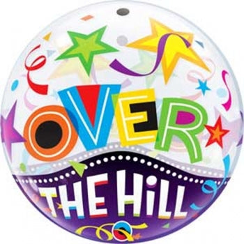 Globo burbuja 22" Over the hill